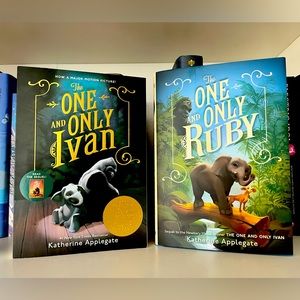 Two Brand New hardback books by Katherine Applegate